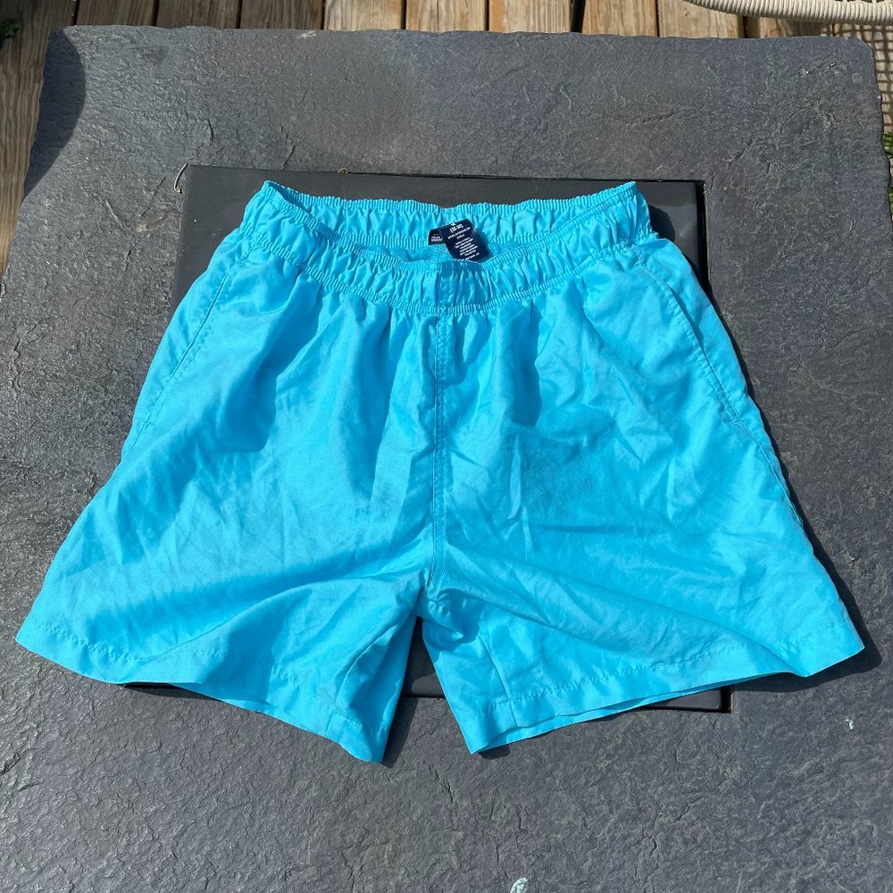 Blue Swim Trunks